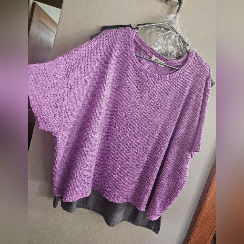 Zenana Dolmon Sleeve Top